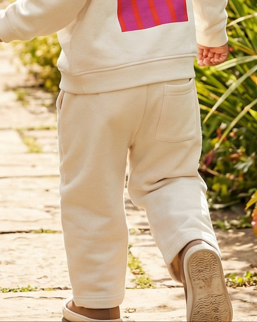 Cozy Cream Sweatpants