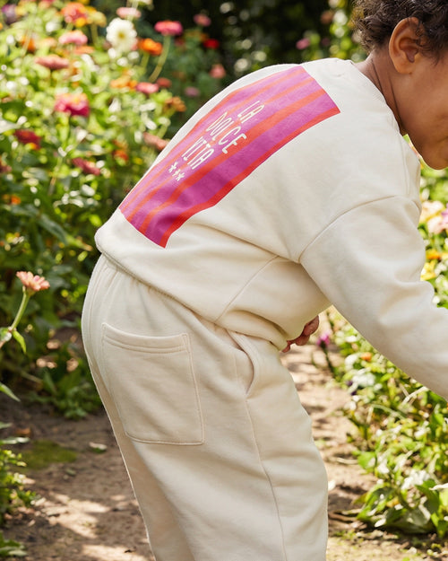 Cozy Cream Sweatpants