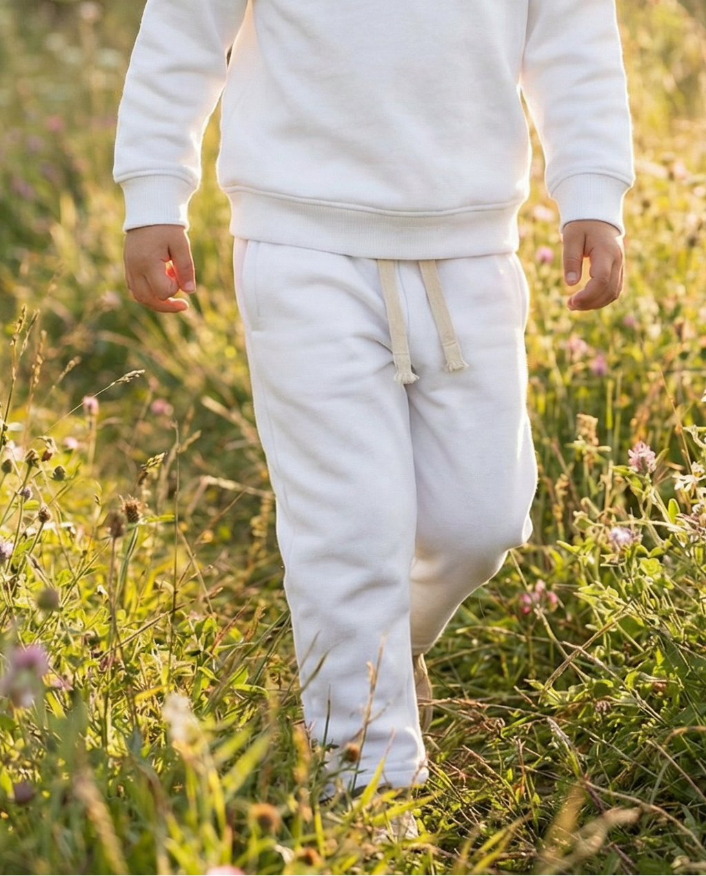 Cozy White Sweatpants