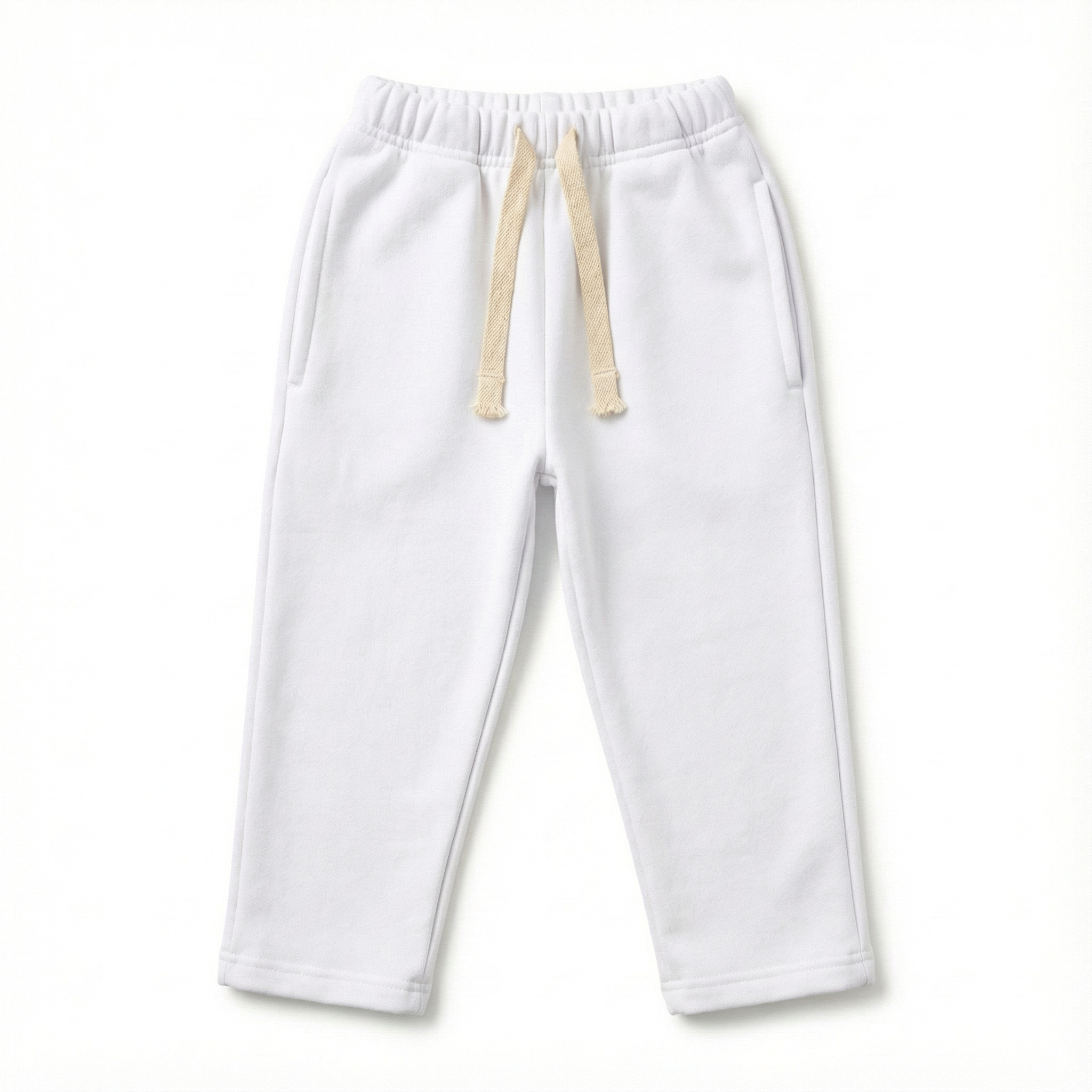 Cozy White Sweatpants